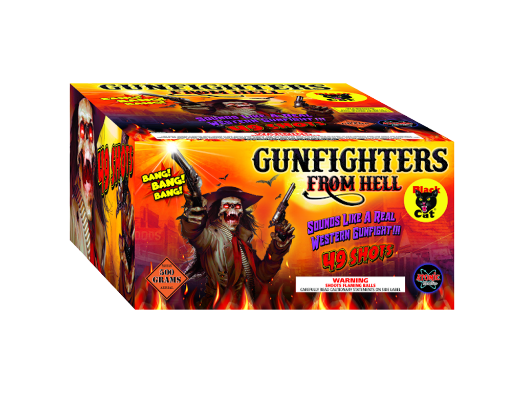 BC6459 Gunfighters From Hell 4/1