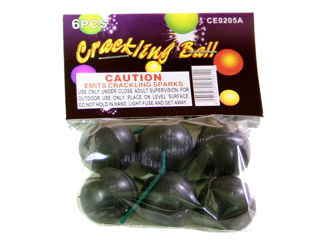 CE0205 Crackling Balls 16/12/6