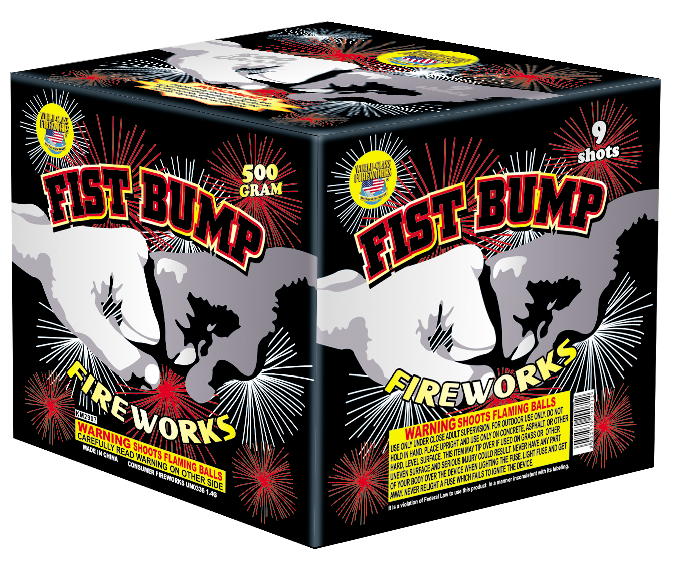 KM2907 Fist Bump Fireworks 2/1