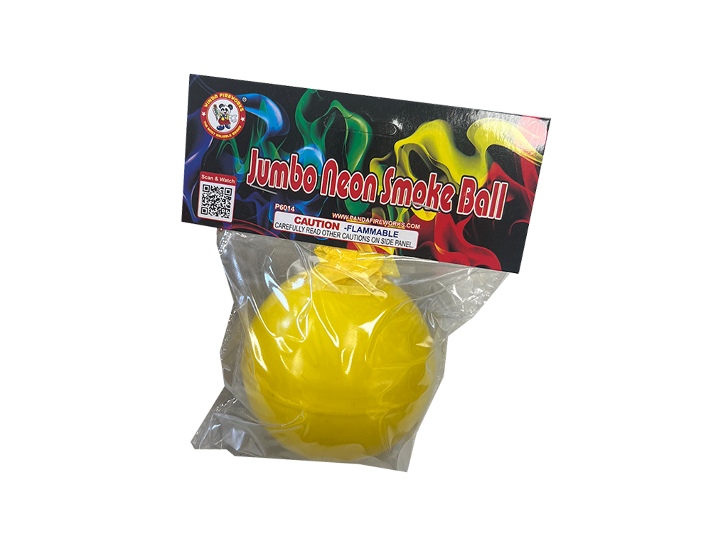 P6014 Jumbo Neon Smoke Balls 72/1