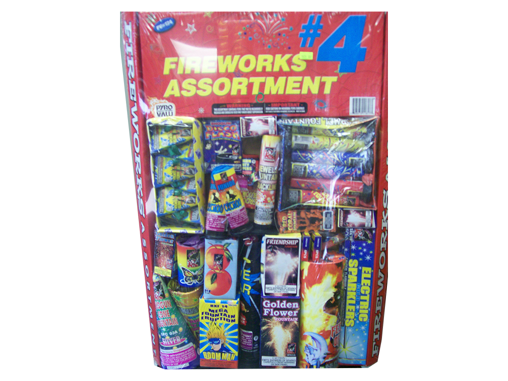 PV124 Fireworks Assortment Tray #4 S&S 6/1