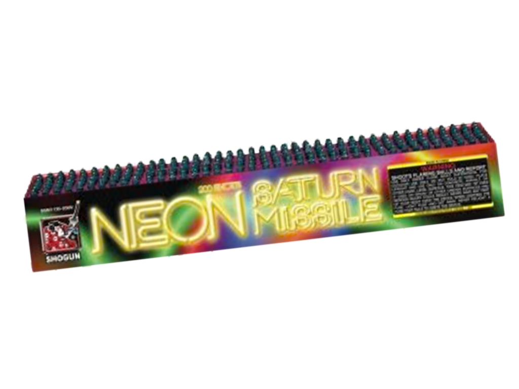 SSM1130-200N Neon Saturn Missile 200 Shots 18/1
